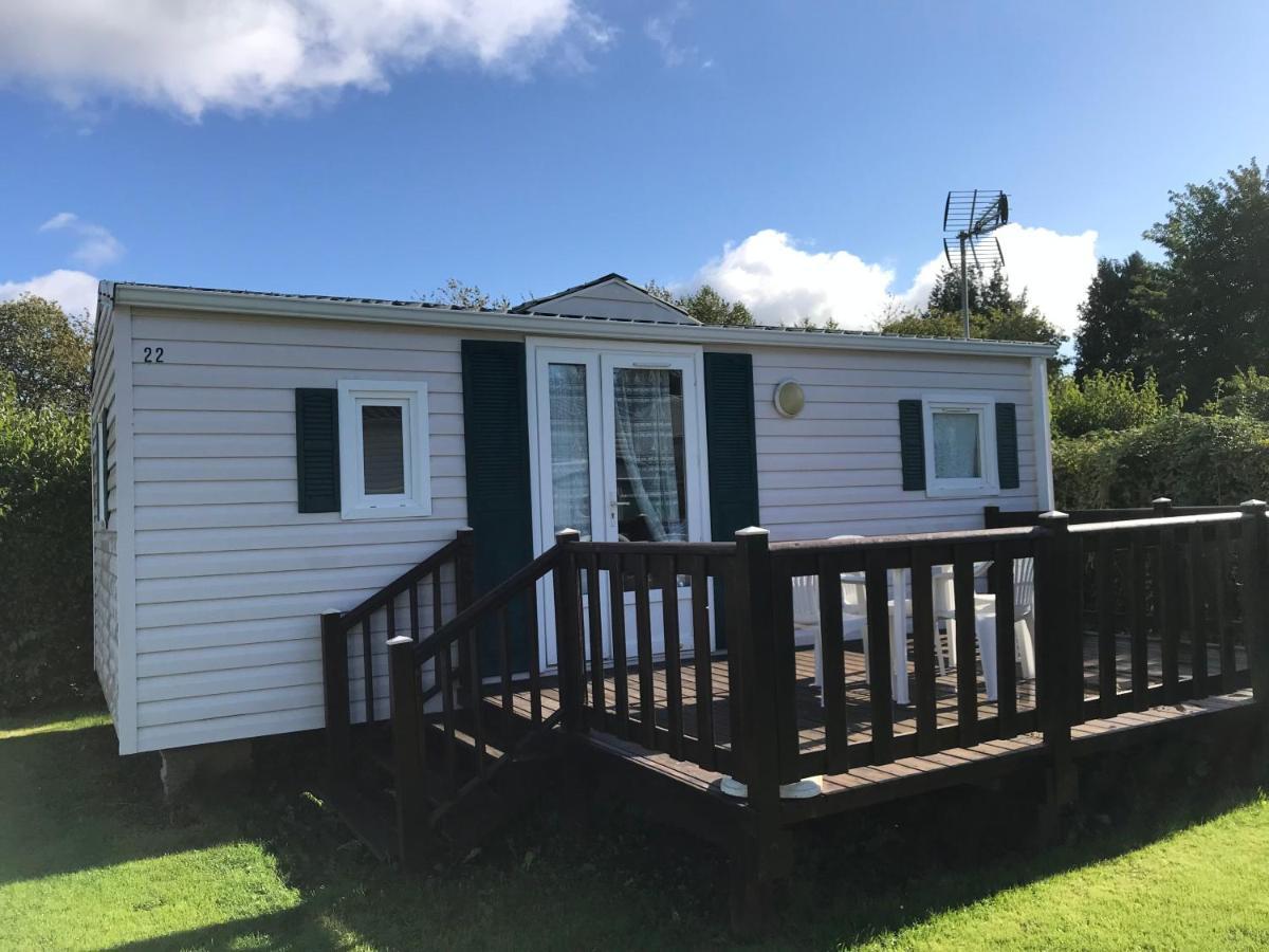 Mobil'home dans camping Bec-de-Mortagne Extérieur photo